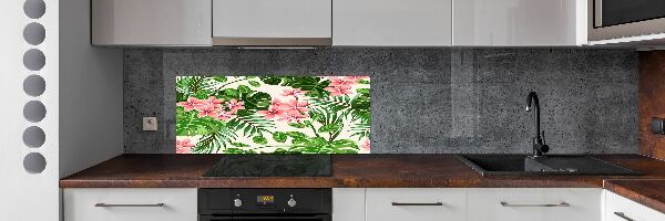 Panel do kuchyne Kvetinový vzor