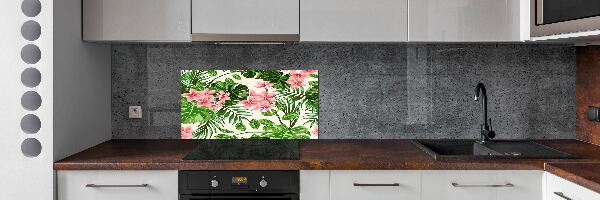 Panel do kuchyne Kvetinový vzor