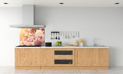 Dekoračný panel sklo Kvety višne