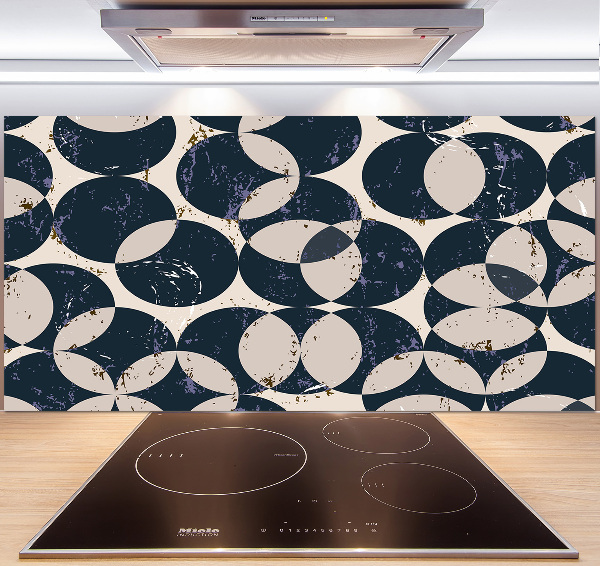 Panel do kuchyne Geometrické pozadie
