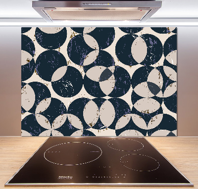Panel do kuchyne Geometrické pozadie