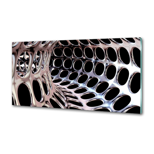 Panel do kuchyne Kovový tunel