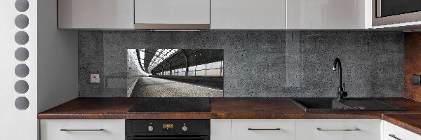 Panel do kuchyne Cesta v tuneli
