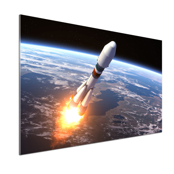 Panel do kuchyne Kozmická raketa