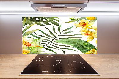 Panel do kuchyne Tropický ostrov