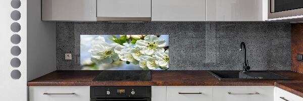 Dekoračný panel sklo Kvet višne