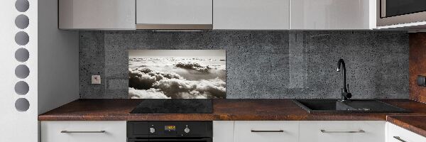Panel lacobel Oblaky z vtáčieho pohľadu