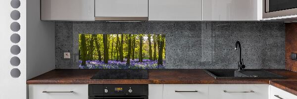 Dekoračný panel sklo Les jar