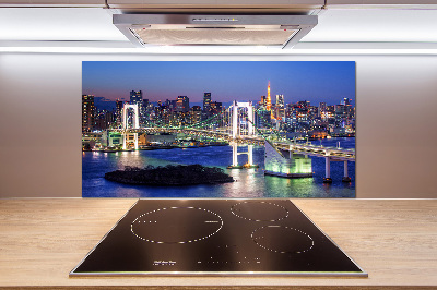 Dekoračný panel sklo Most v Tokio
