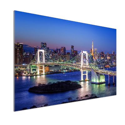 Dekoračný panel sklo Most v Tokio
