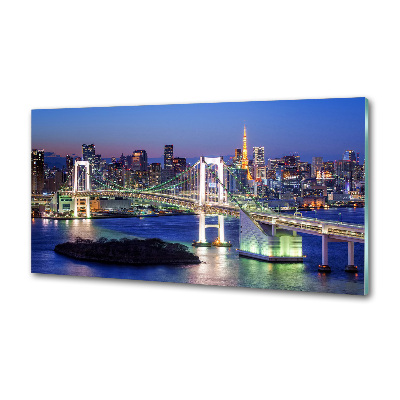 Dekoračný panel sklo Most v Tokio