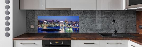 Dekoračný panel sklo Most v Tokio