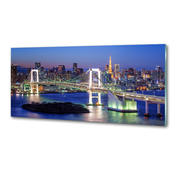 Dekoračný panel sklo Most v Tokio