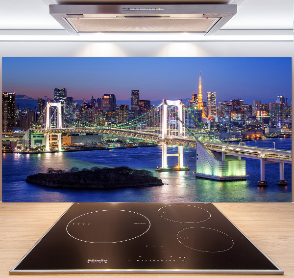 Dekoračný panel sklo Most v Tokio