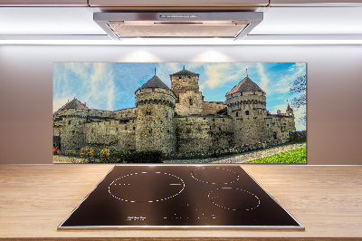 Panel do kuchyne Zámok Švajčiarsko