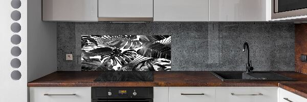 Panel do kuchyne Tropické lístia