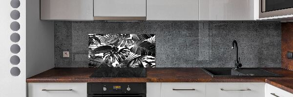 Panel do kuchyne Tropické lístia