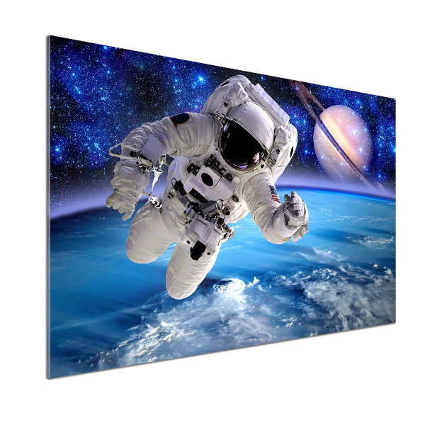 Dekoračný panel sklo Kozmonaut