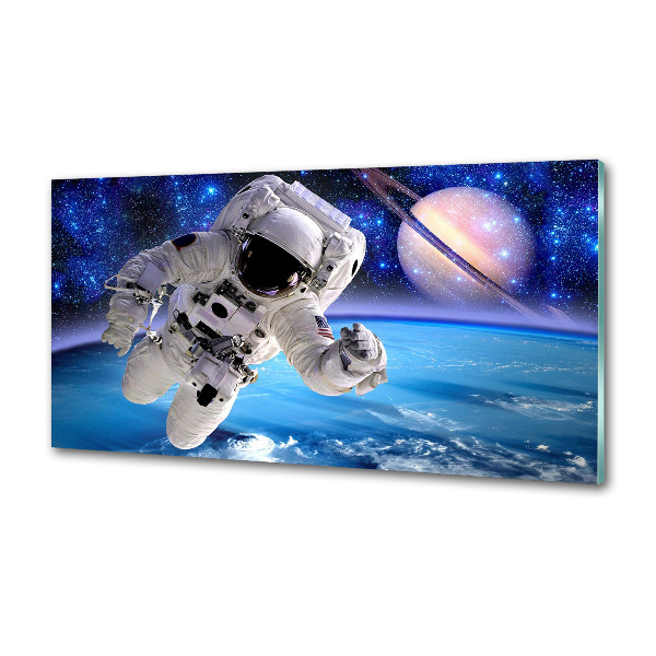 Dekoračný panel sklo Kozmonaut