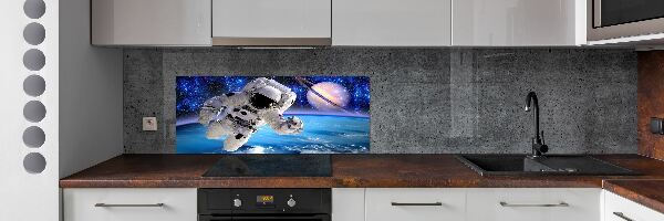 Dekoračný panel sklo Kozmonaut