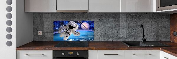 Dekoračný panel sklo Kozmonaut