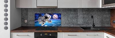 Dekoračný panel sklo Kozmonaut