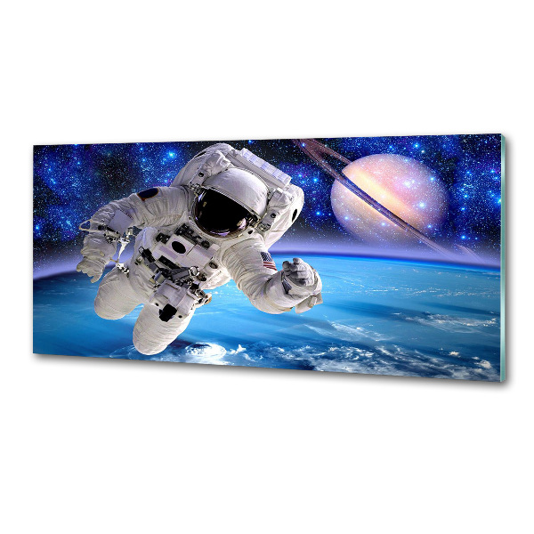 Dekoračný panel sklo Kozmonaut