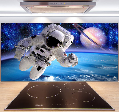 Dekoračný panel sklo Kozmonaut