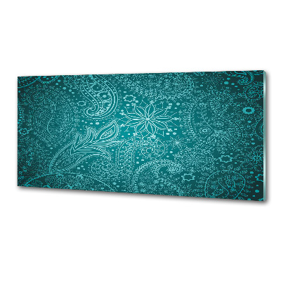 Sklenený panel do kuchynskej linky Ornamenty