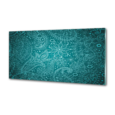 Sklenený panel do kuchynskej linky Ornamenty