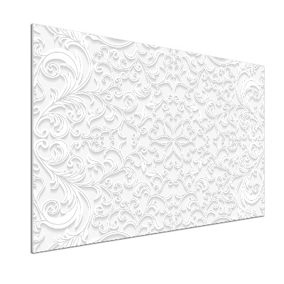 Sklenený panel do kuchynskej linky Ornamenty
