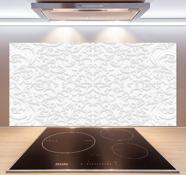 Sklenený panel do kuchynskej linky Ornamenty