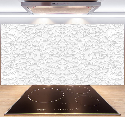 Sklenený panel do kuchynskej linky Ornamenty