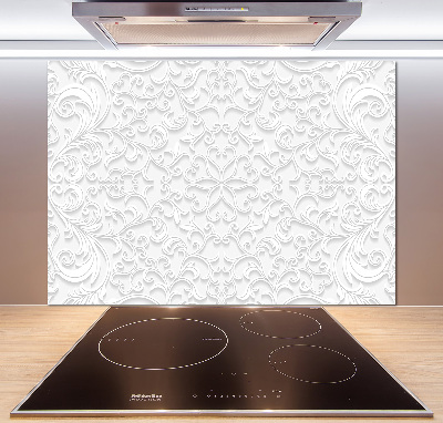 Sklenený panel do kuchynskej linky Ornamenty