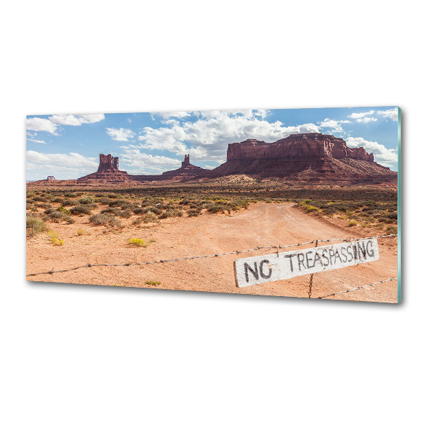Dekoračný panel sklo Arizona USA
