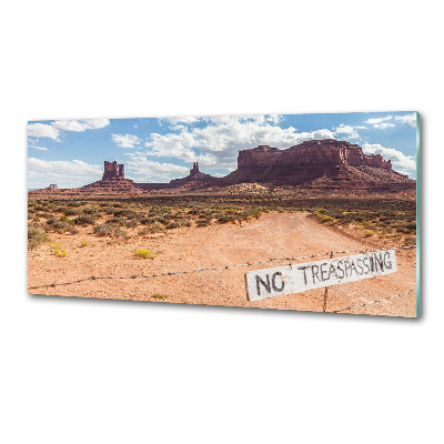 Dekoračný panel sklo Arizona USA