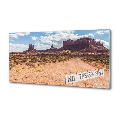 Dekoračný panel sklo Arizona USA