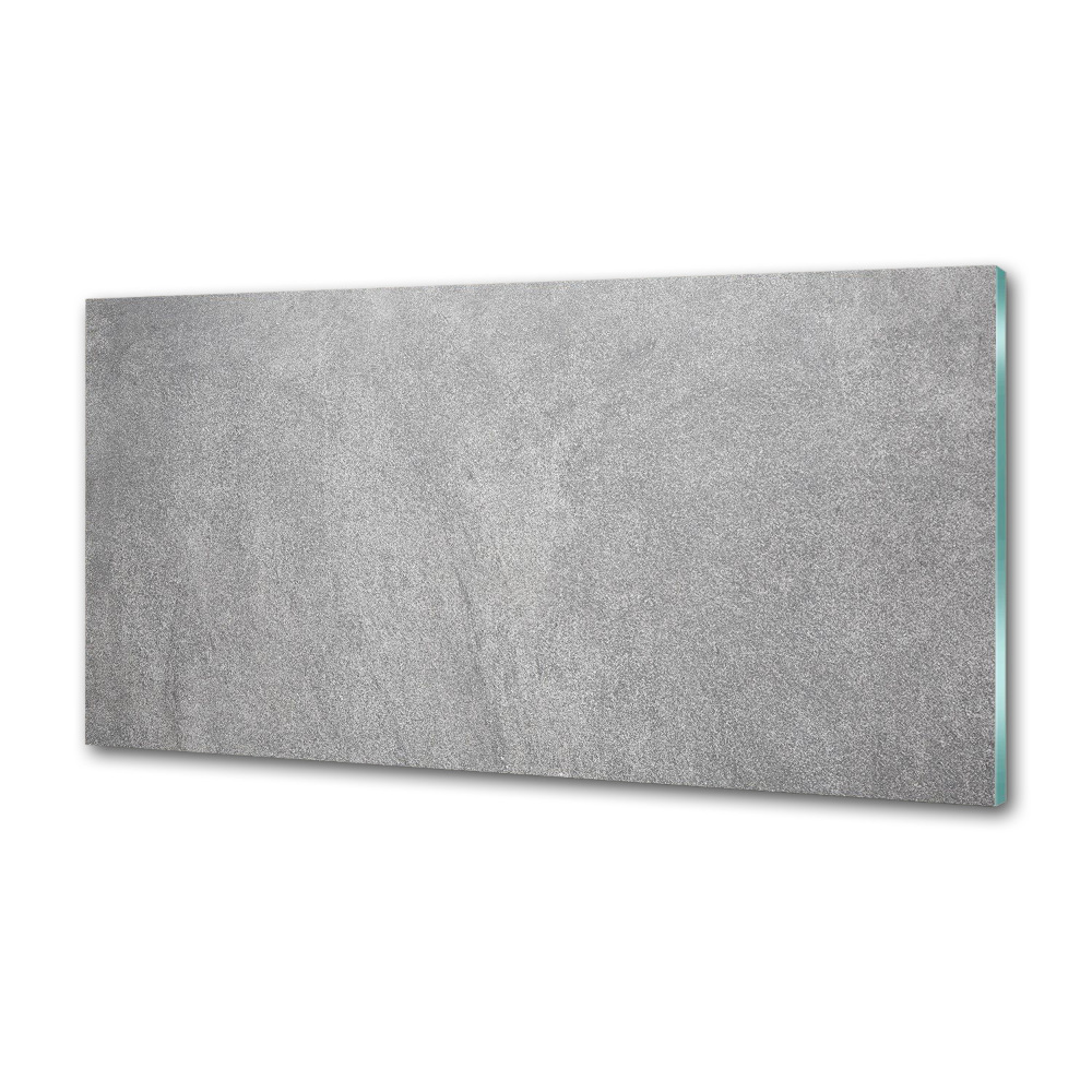 Dekoračný panel sklo Sivá stena
