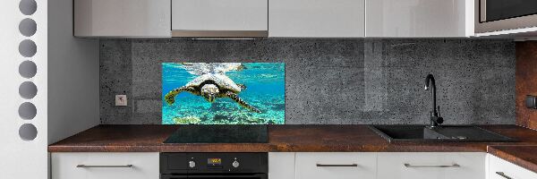 Dekoračný panel sklo Morská korytnačka