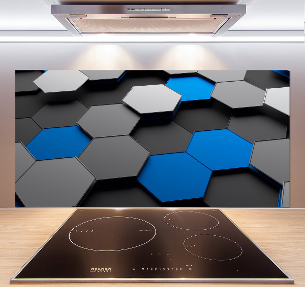 Panel do kuchyne Abstrakcie 3D