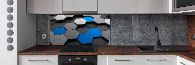 Panel do kuchyne Abstrakcie 3D