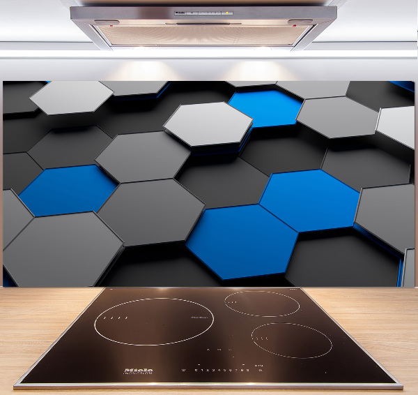 Panel do kuchyne Abstrakcie 3D