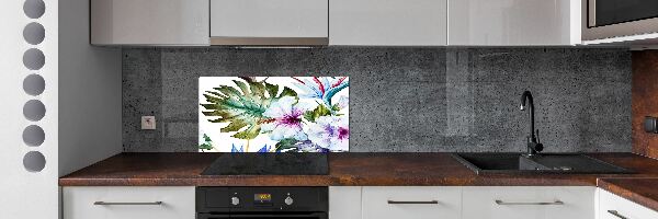 Panel do kuchyne Havajské kvety