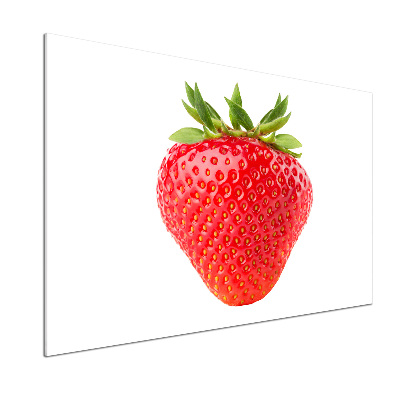 Sklenený panel do kuchynskej linky Jahoda