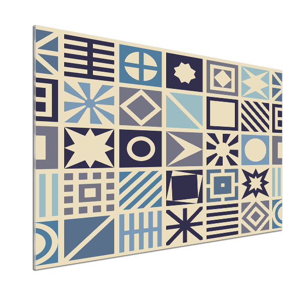 Panel do kuchyne Geometrické pozadie