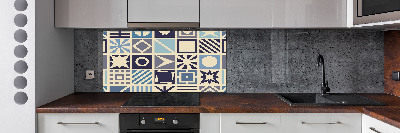 Panel do kuchyne Geometrické pozadie