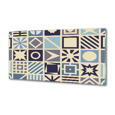 Panel do kuchyne Geometrické pozadie
