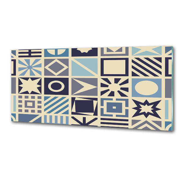 Panel do kuchyne Geometrické pozadie