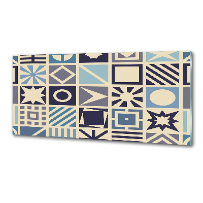Panel do kuchyne Geometrické pozadie