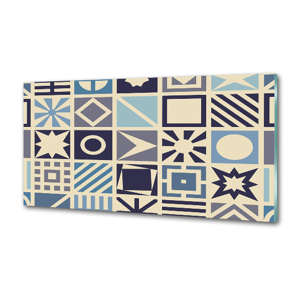 Panel do kuchyne Geometrické pozadie